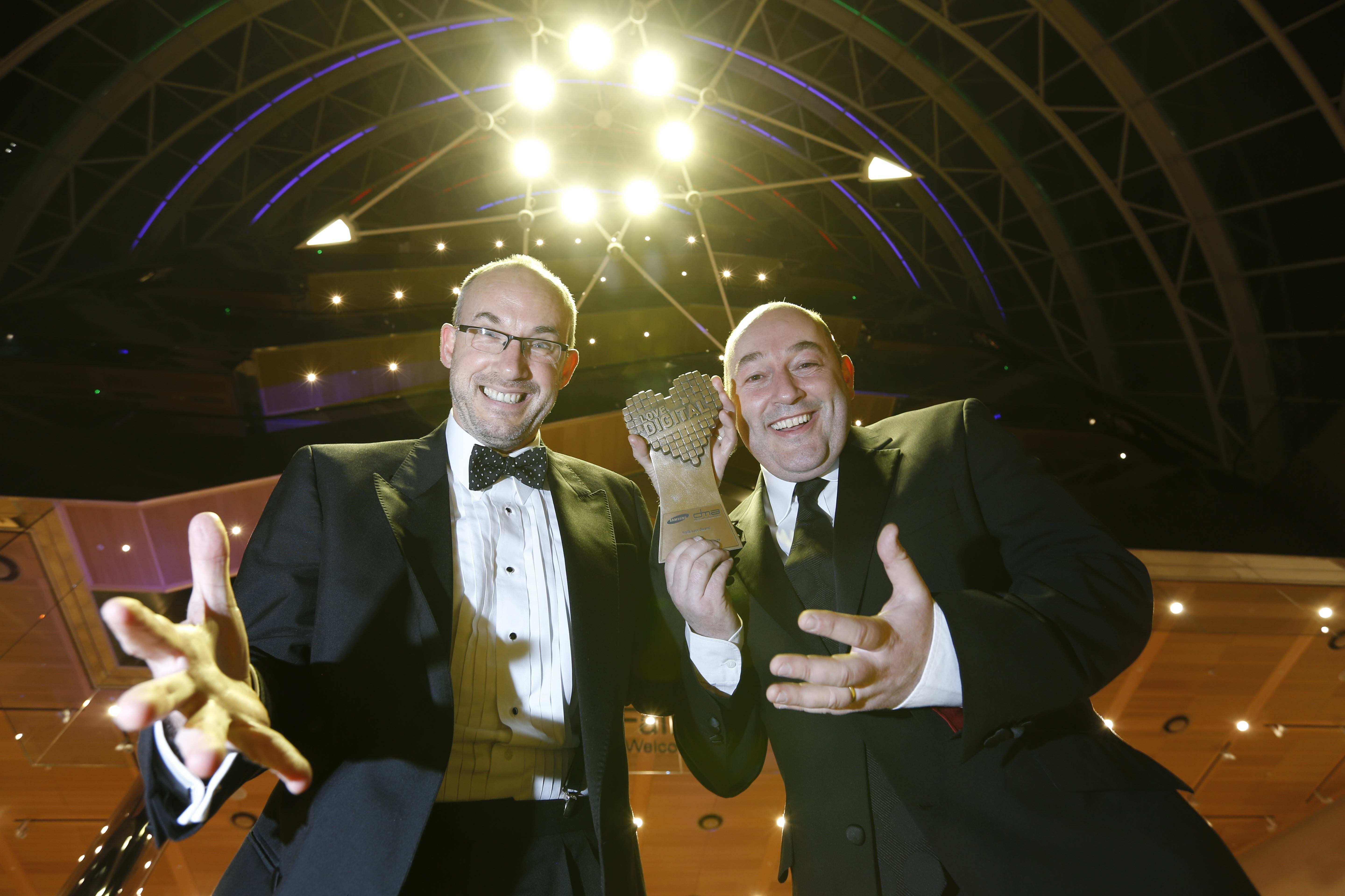 Anthony Quigley and Ian Dodson receive Trailblazers Award